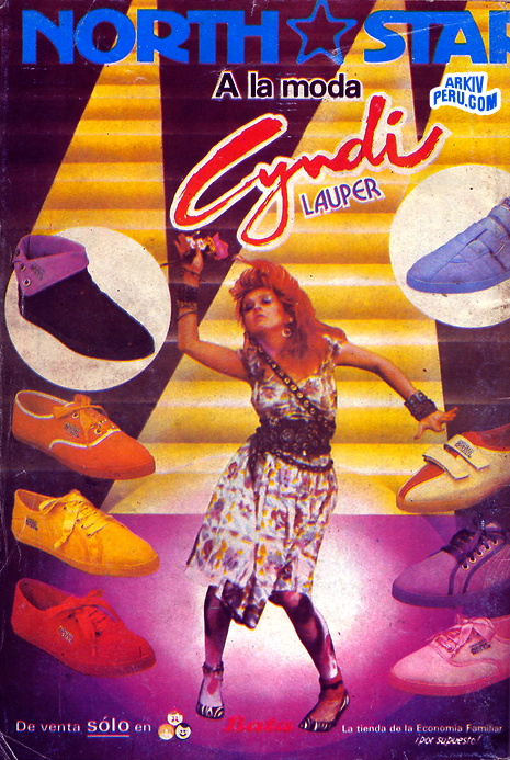 North Star a la moda Cindy Lauper