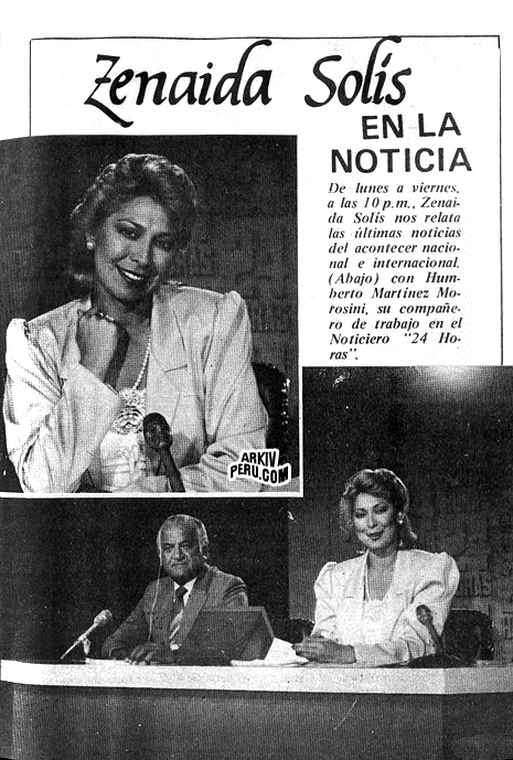 Zenaida Solís ArkivperuArkivperu