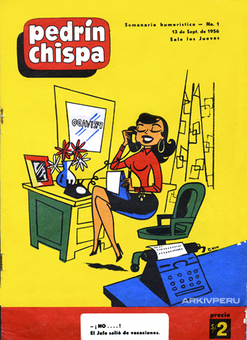 "Pedrín Chispa" (1956) arkivperu