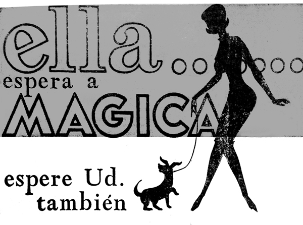 publicidad suspenso magica julio 1963 arkivperu