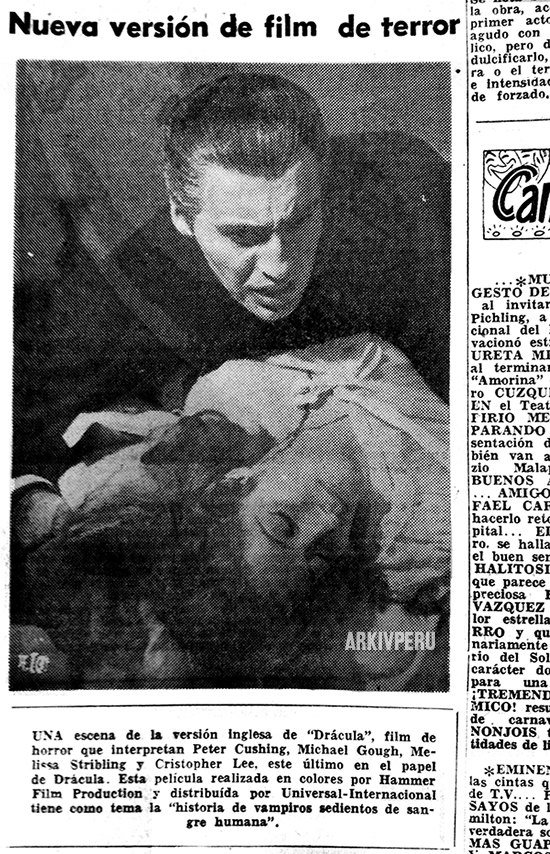 dracula christoper lee 1959 arkivperu