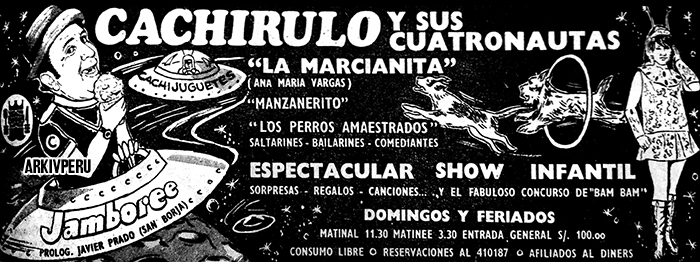 cachirulo galacticos marcianita 1976 arkivperu