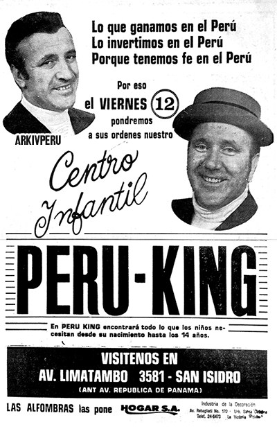 hermanos king centro infantil 1969 arkivperu