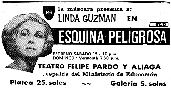 linda guzman teatro 1966 arkivperu